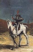 Honore  Daumier Don Quixote (mk09) Sweden oil painting artist